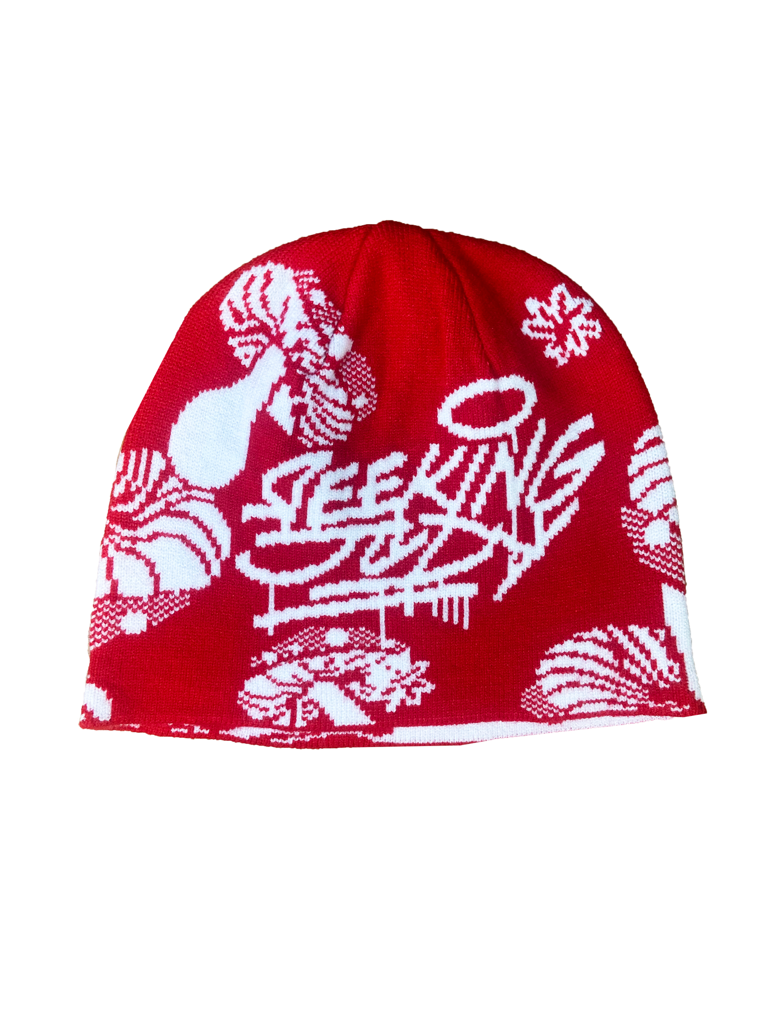 Red and white mushroom Dome Hat