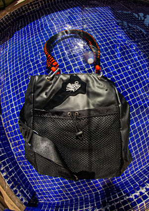 Waterproof tote black