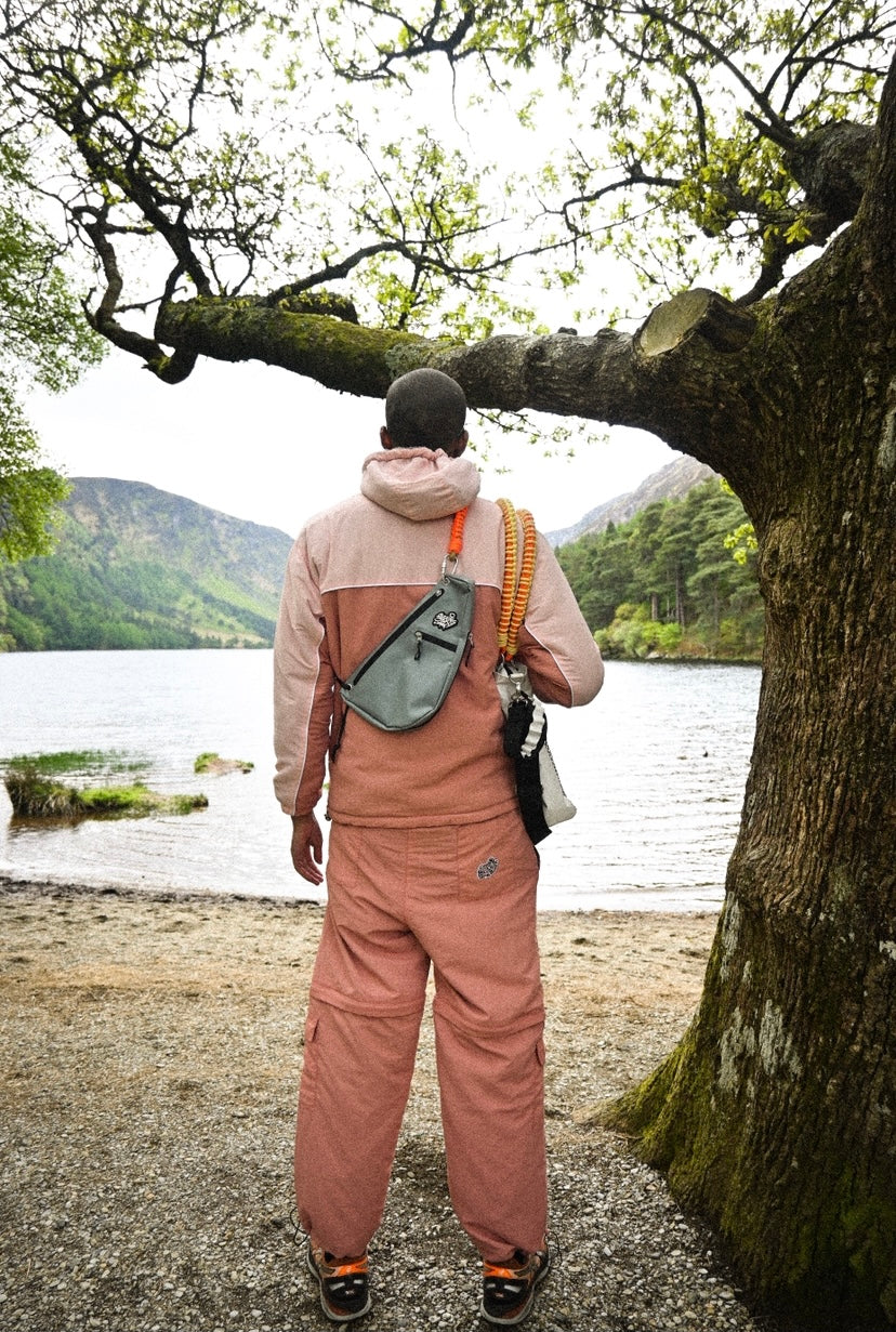 Reversible Technical Jacket in Pink