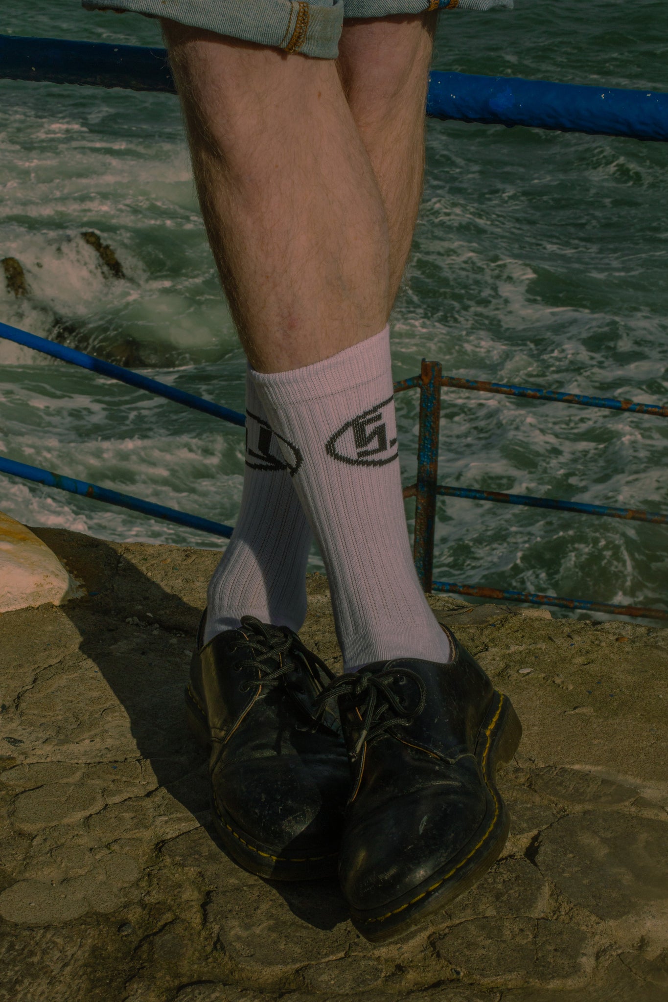 White SJ Socks (Organic Cotton)